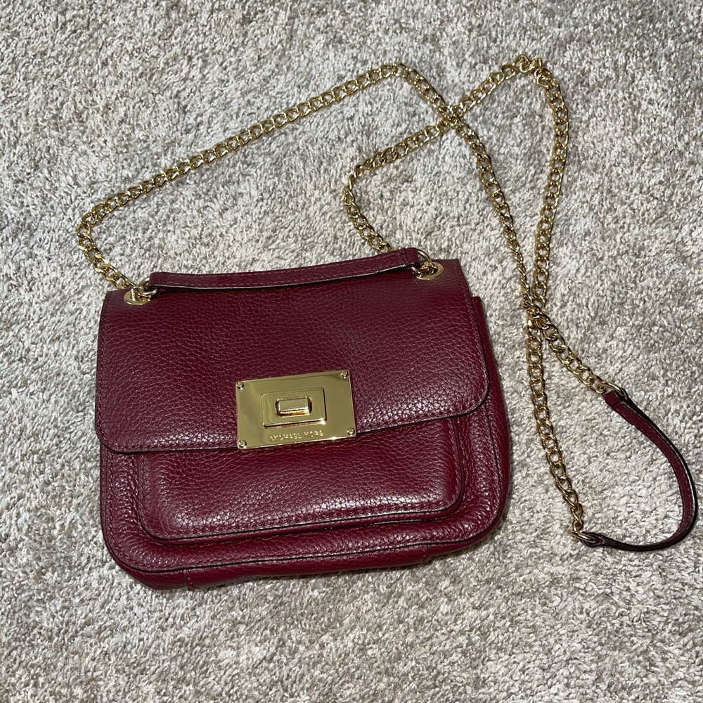 Super cute burgundy purse